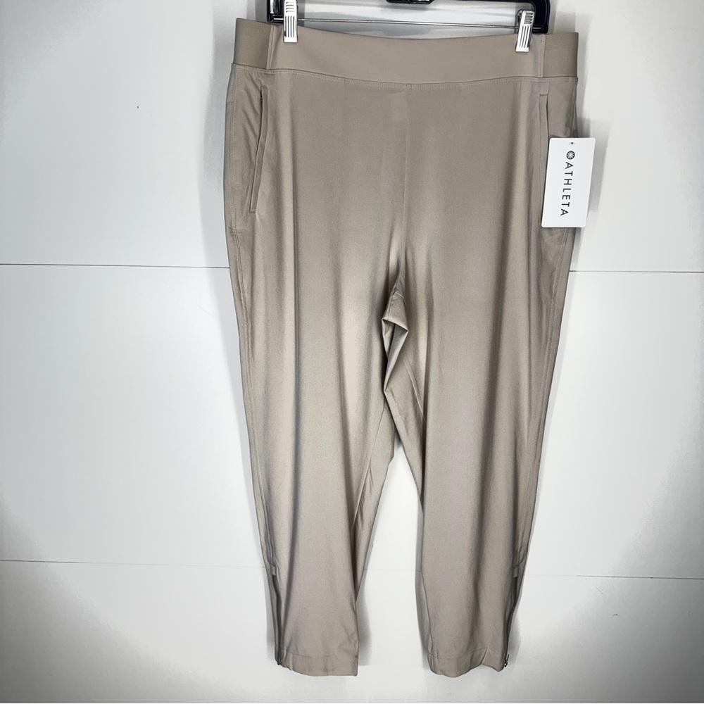 NWT Athleta Brooklyn Heights Jogger Pants in Abalone - Picture 5 of 10